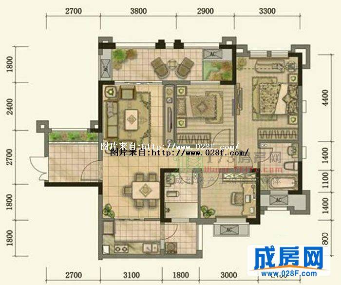 爵领欧城户型图,点击放大