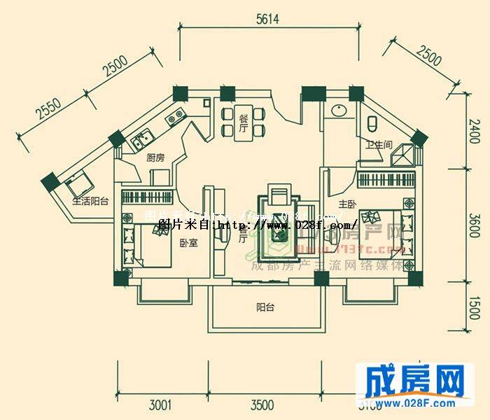 锦泰河畔户型图,点击放大