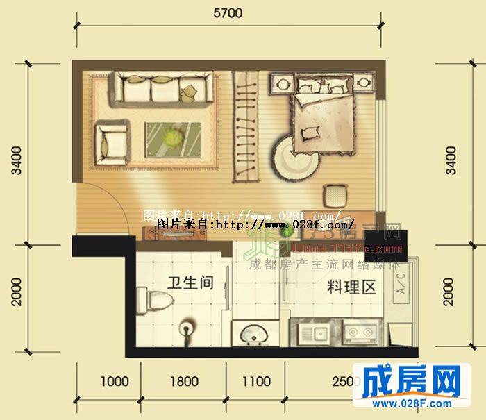 正成翡翠琉璃户型图,点击放大