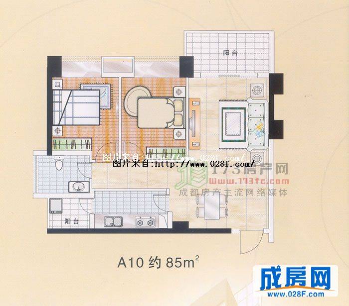 凤栖桐户型图,点击放大
