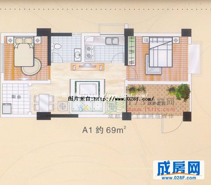 凤栖桐户型图,点击放大