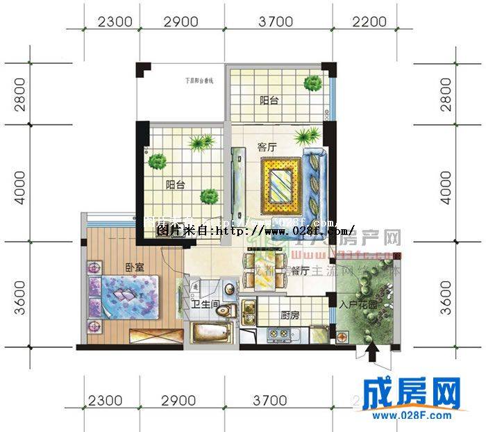 钱隆天下户型图,点击放大