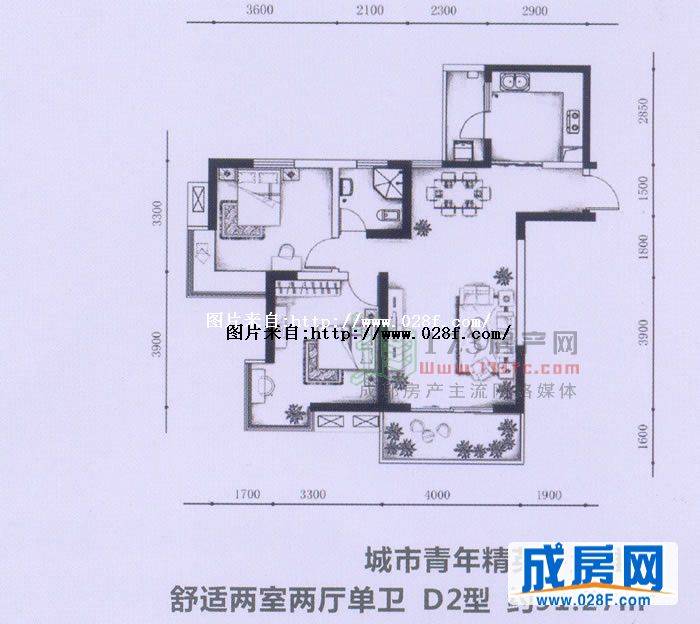 朝阳时代西锦户型图,点击放大