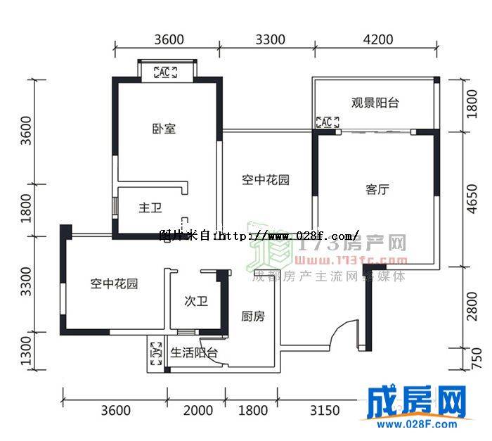 香水城户型图,点击放大