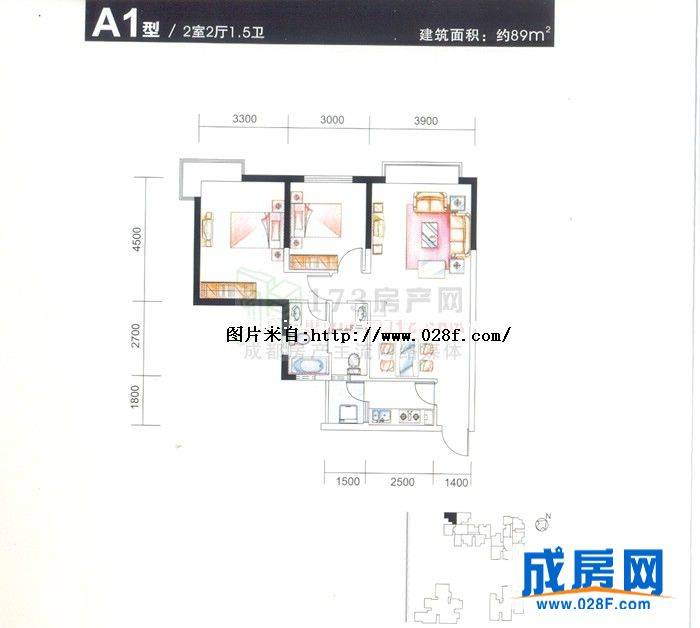 交大绿岭户型图,点击放大