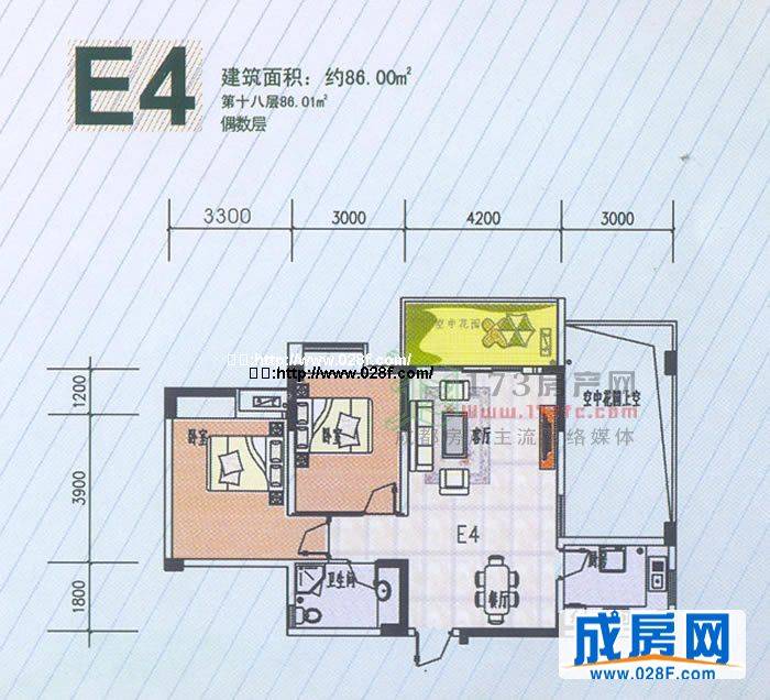 锦绣楠郡户型图,点击放大