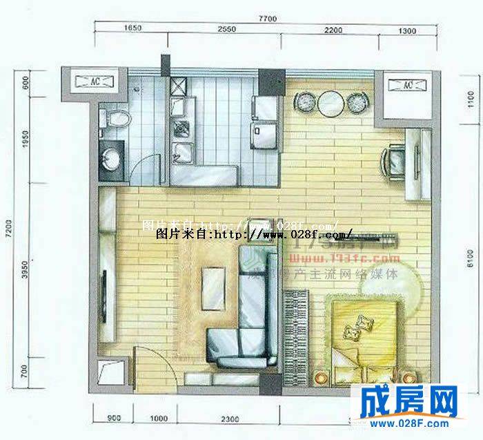 红帆蓝调户型图,点击放大