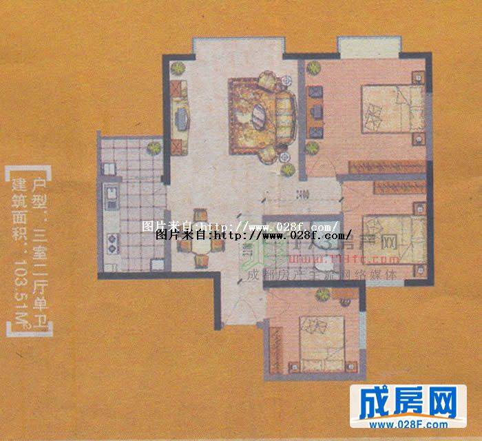 春秋名邸户型图,点击放大