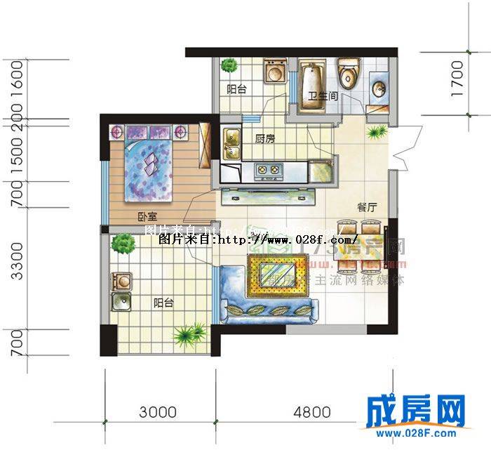 钱隆天下户型图,点击放大