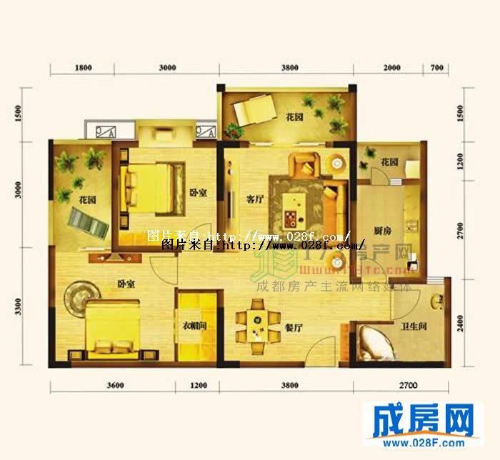 卡碧蓝湾户型图,点击放大