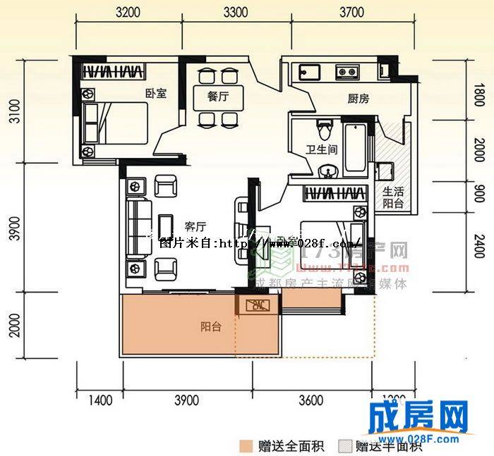 天地云庭户型图,点击放大