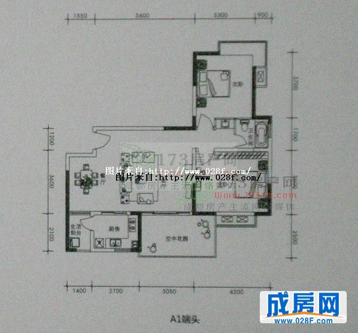 瀚林花园·林尚户型图,点击放大
