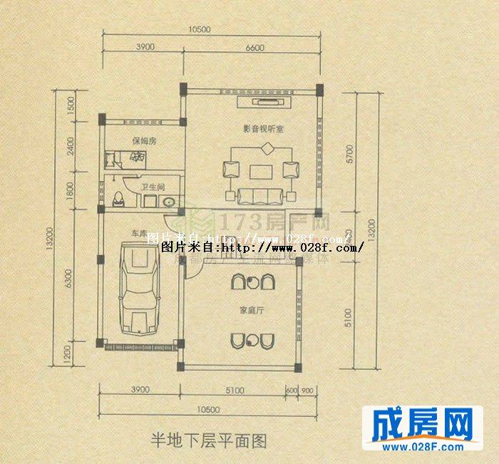 今日田园户型图,点击放大
