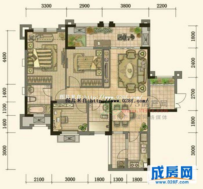 爵领欧城户型图,点击放大