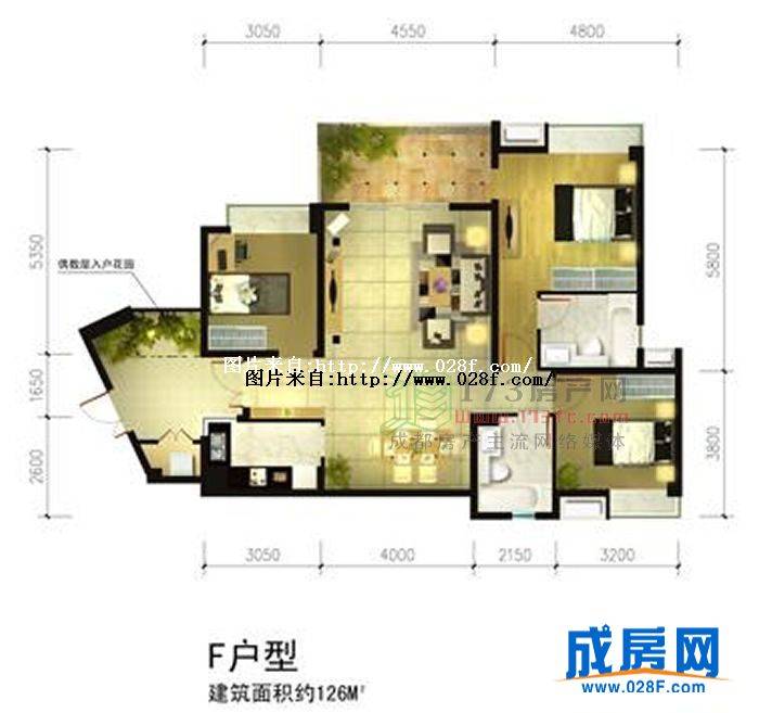 华置西锦城户型图,点击放大