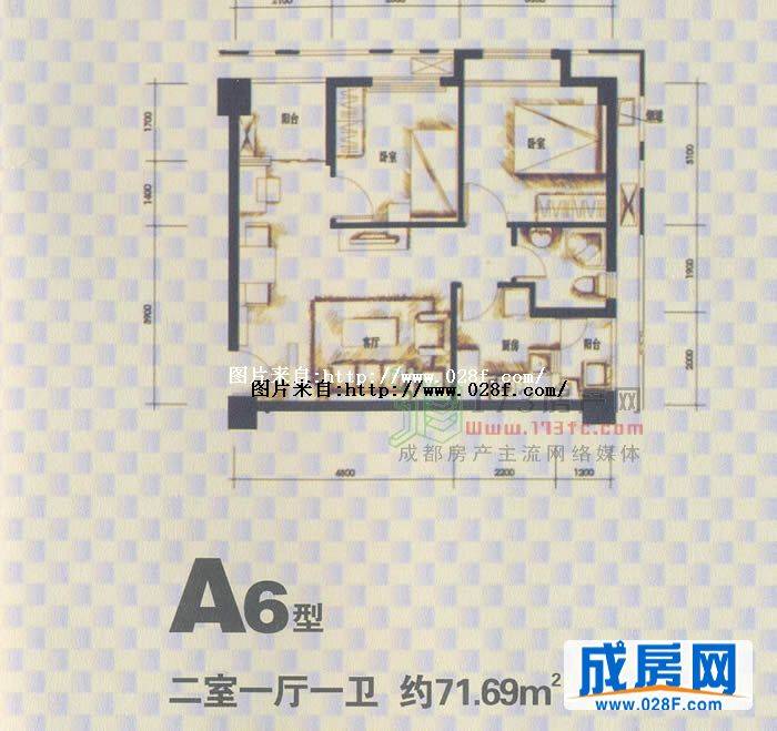 萧邦户型图,点击放大