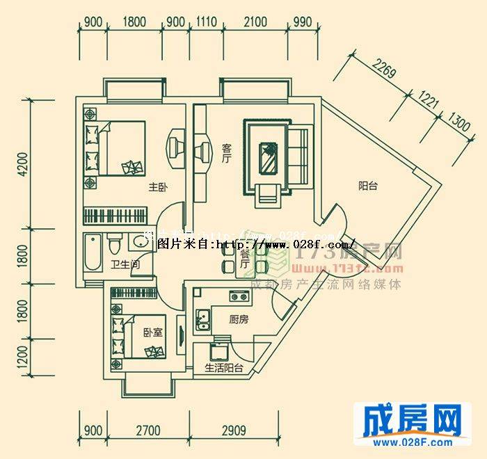 锦泰河畔户型图,点击放大