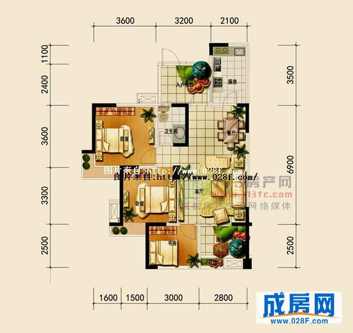 置信逸都户型图,点击放大