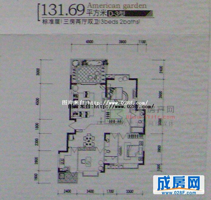 美洲·多伦多城堡户型图,点击放大