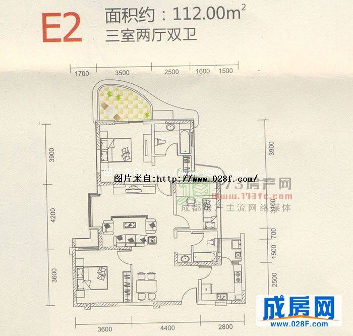 和贵久居福户型图,点击放大