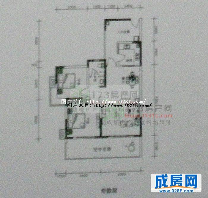 瀚林花园·林尚户型图,点击放大