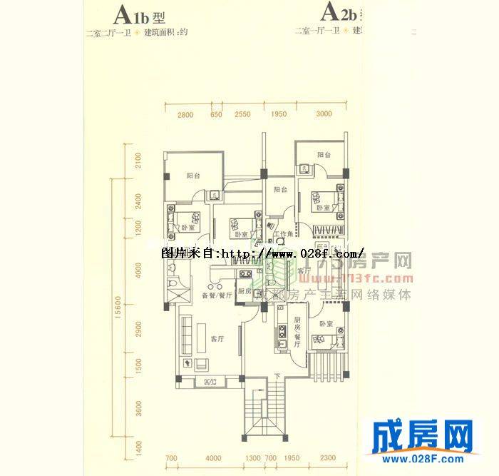 青城二十四院户型图,点击放大