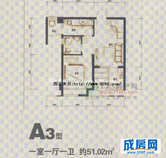 萧邦户型图,点击放大
