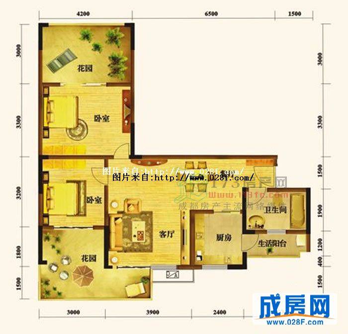 卡碧蓝湾户型图,点击放大