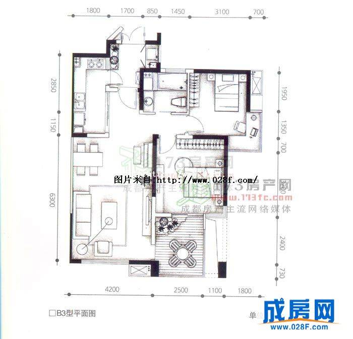 大城际户型图,点击放大