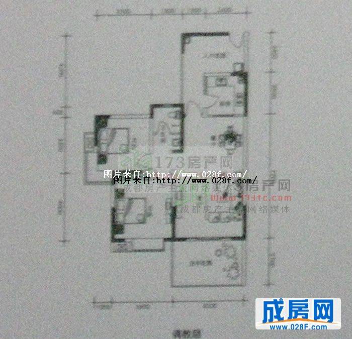 瀚林花园·林尚户型图,点击放大