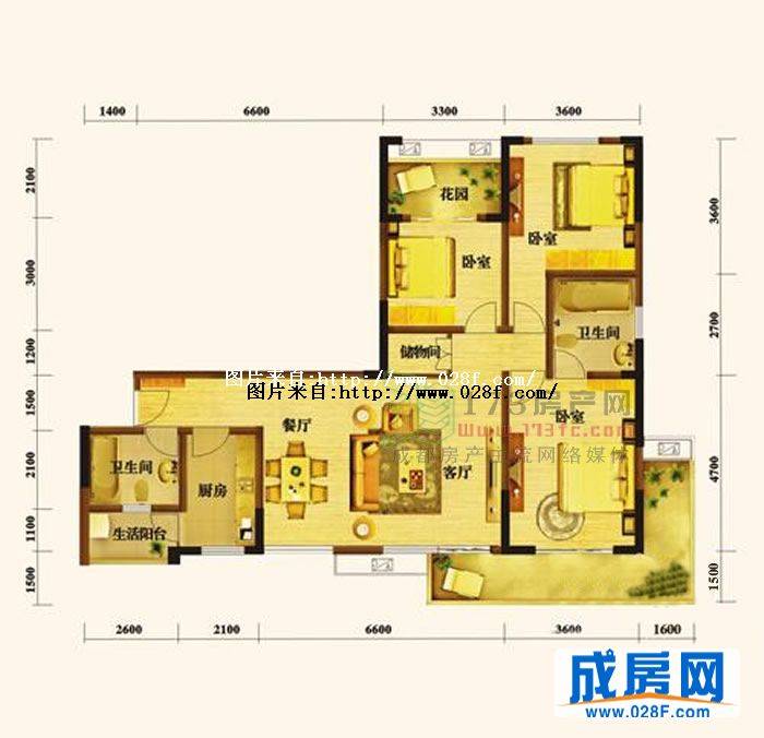 卡碧蓝湾户型图,点击放大