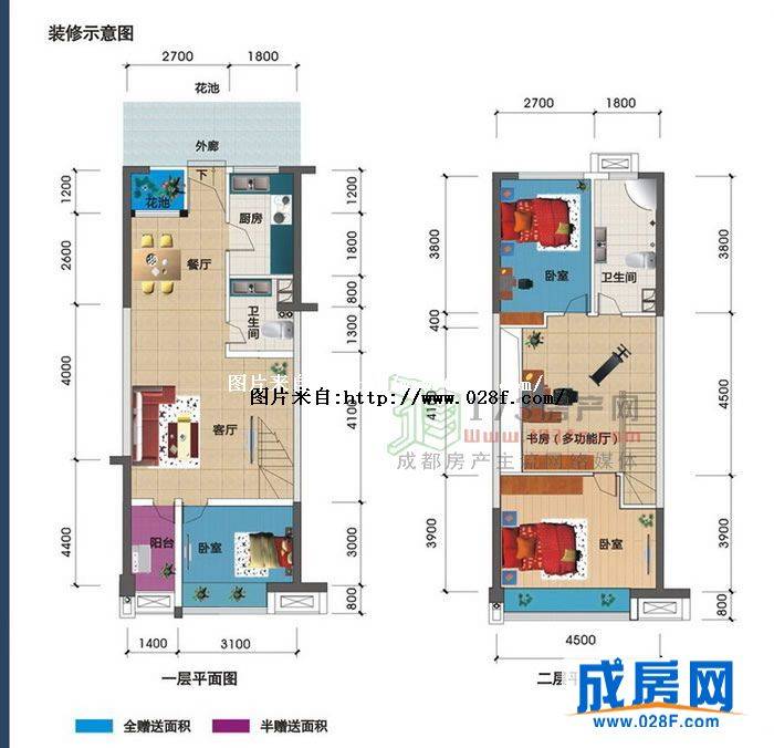 佳年华空港晶座户型图,点击放大