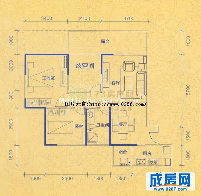 金科一城户型图,点击放大