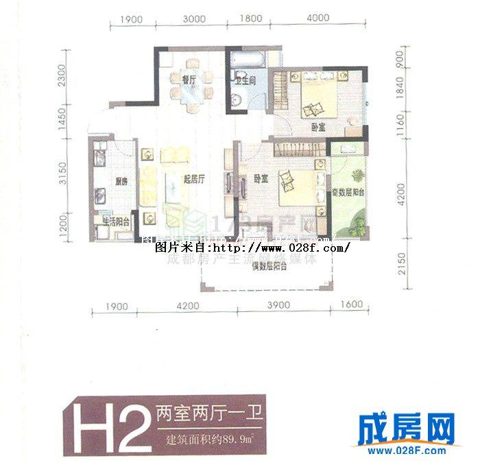 青房尚瑞天韵户型图,点击放大