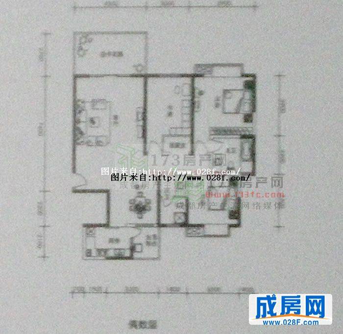 瀚林花园·林尚户型图,点击放大