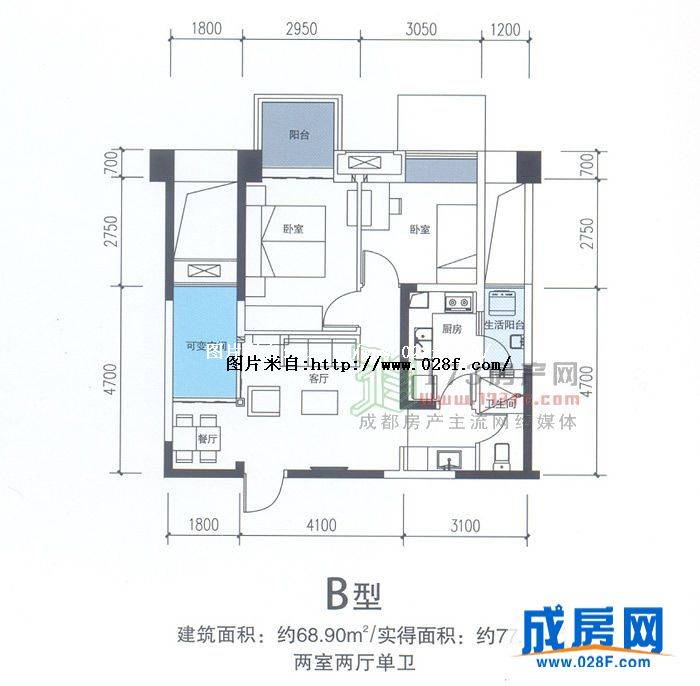 新里派克公馆户型图,点击放大