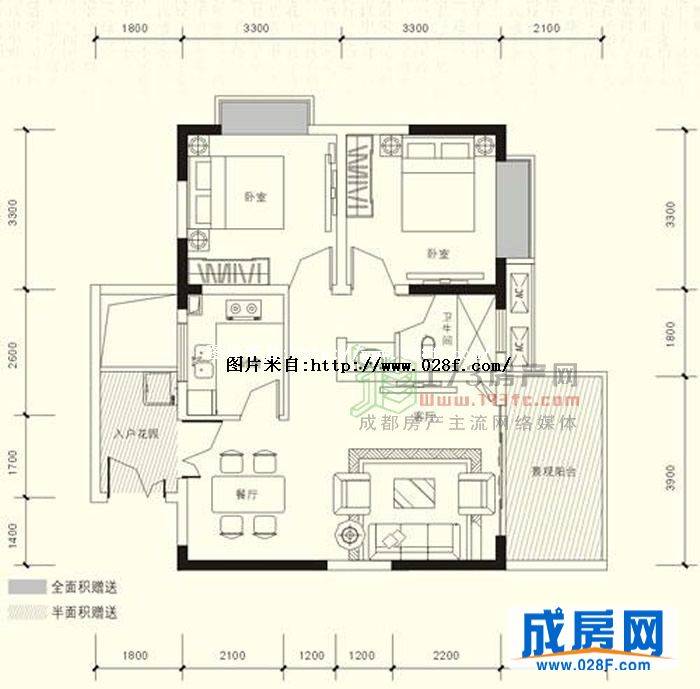 桃园柳岸户型图,点击放大