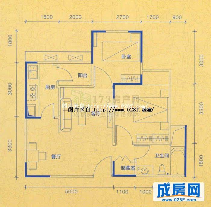 金科一城户型图,点击放大