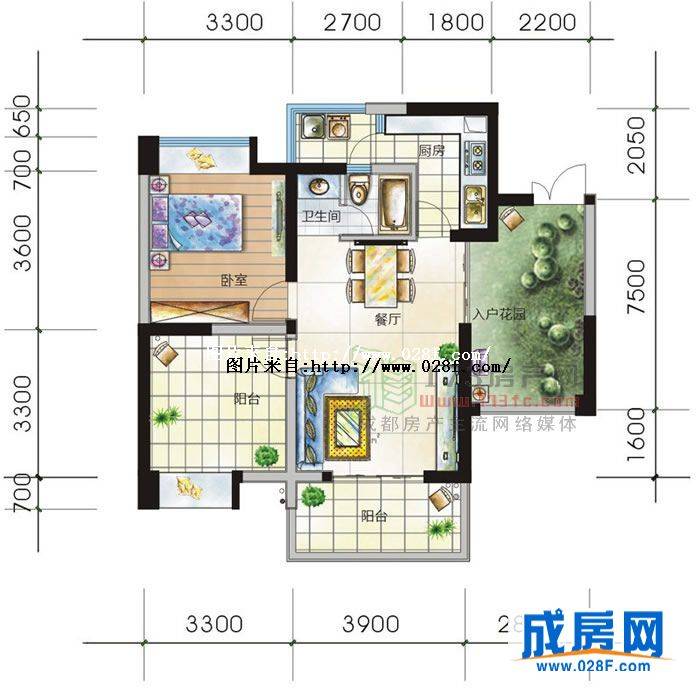 钱隆天下户型图,点击放大
