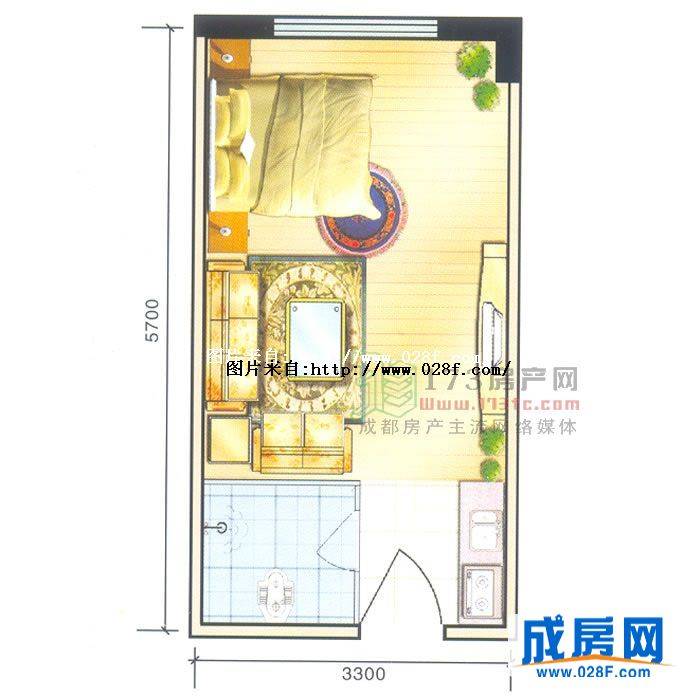 锦西国际户型图,点击放大