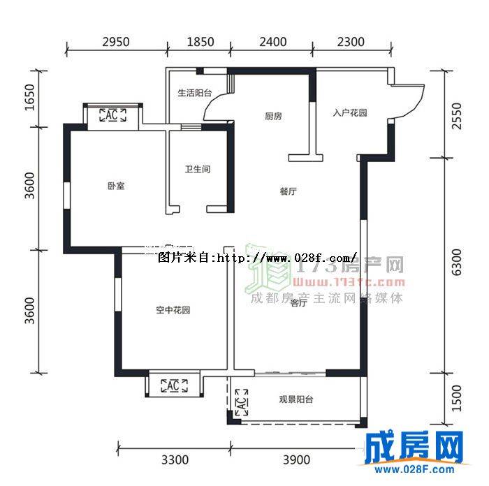 香水城户型图,点击放大