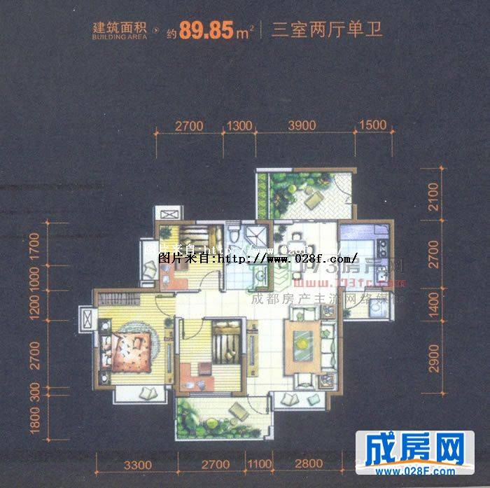 蓝谷地·城果户型图,点击放大