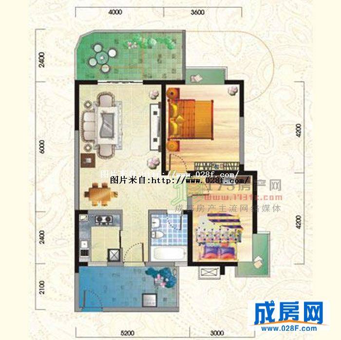 元益花园户型图,点击放大