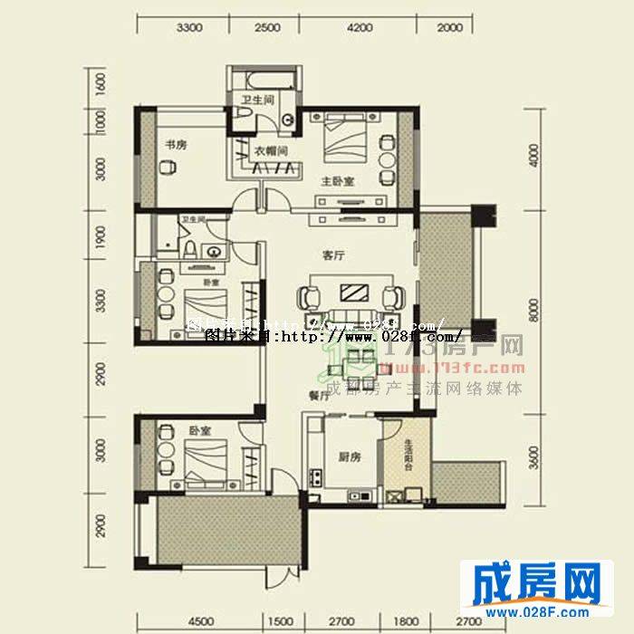 长城半岛城邦户型图,点击放大