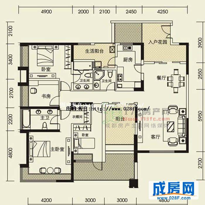 长城半岛城邦户型图,点击放大