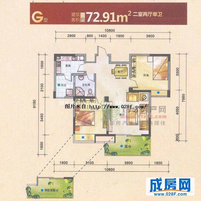 龙锦户型图,点击放大