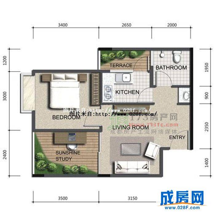 月光琉域户型图,点击放大