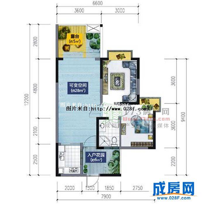 富丽碧蔓汀户型图,点击放大