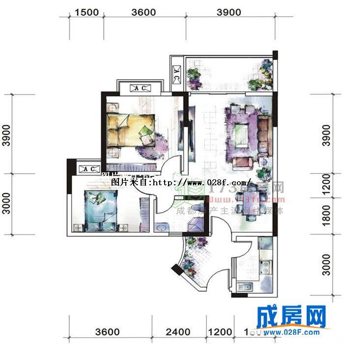 翡翠半岛国际社区户型图,点击放大