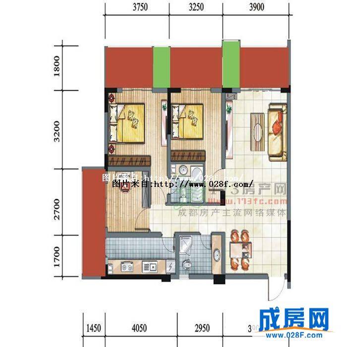逸尚美庭户型图,点击放大